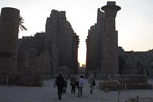 Karnak Temple at sunrise