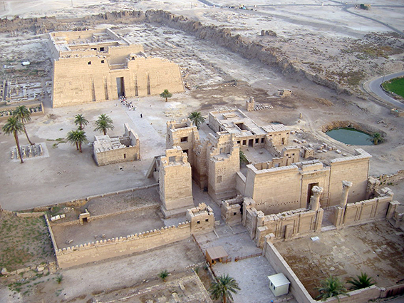 View of Medinet Habu