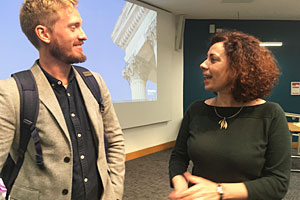 Peter Campbell and Aurélia Masson-Berghoff